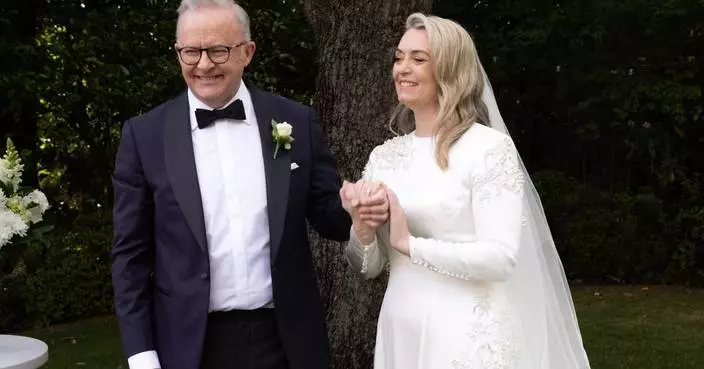 Australian prime minister Albanese becomes the first ever to marry in office
