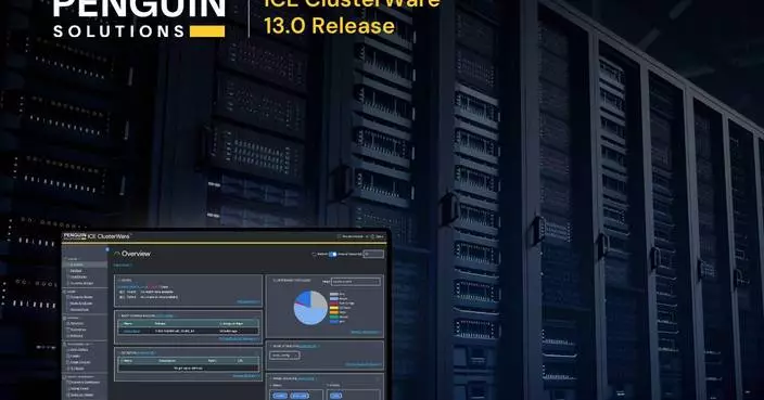 Penguin Solutions Releases ICE ClusterWare Management Software 13.0 for Optimizing AI Infrastructure