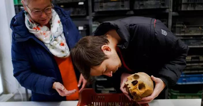 Archaeologists lift the lid on a 1,700-year-old Roman sarcophagus hidden beneath Budapest