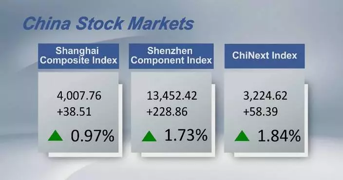 Chinese shares close higher Thursday