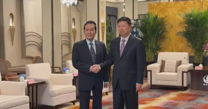 Central government&#8217;s Taiwan affairs official meets KMT vice chairman