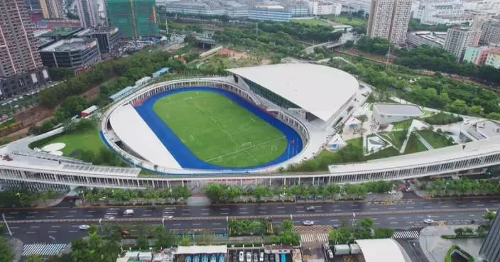 Shenzhen applies green tech to competition venues for sustainable National Games