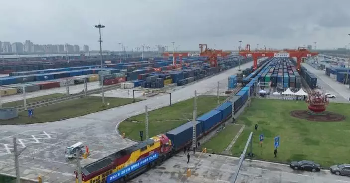 Xi&#8217;an sees over 5,000 Europe-, Central Asia-bound freight trains in Jan-Oct