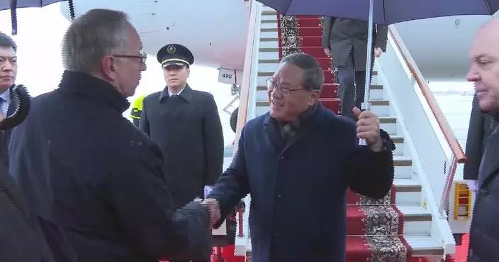 Chinese premier arrives in Russia for SCO meeting