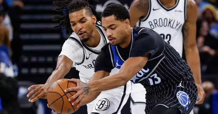 Wagner scores 25 as the Magic shut down Nets late on the way to a 105-98 victory