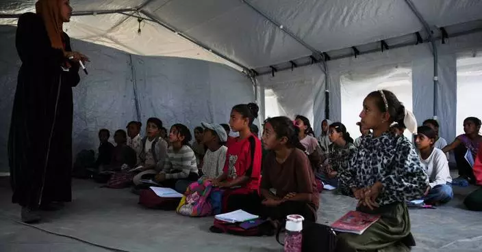 Humanitarian officials race to reopen Gaza schools, in photos