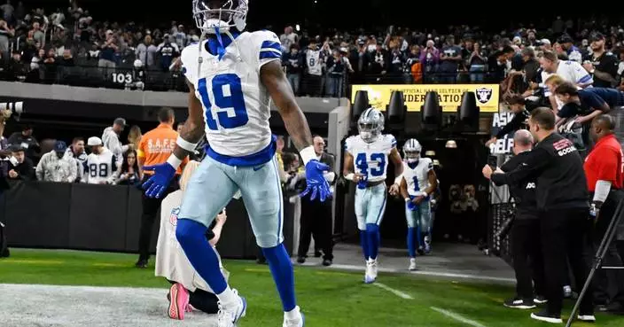 Cowboys receivers Lamb and Pickens benched for opening drive vs. Raiders