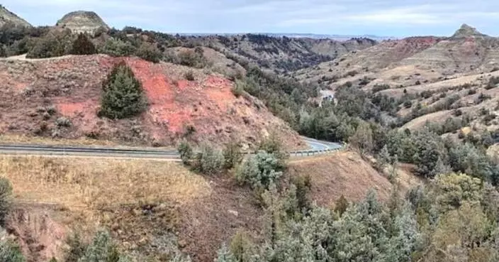Reconstructed road opens grand views at Theodore Roosevelt National Park in North Dakota