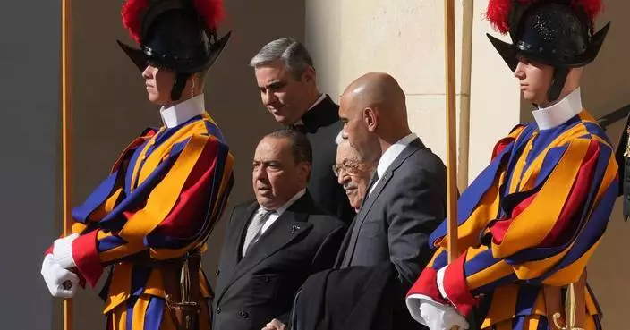 Pope Leo meets Palestinian President Abbas, discuss urgent need for Gaza aid, two-state solution