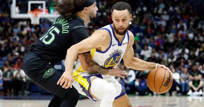 Moses Moody scores 32 as Warriors cruise past Pelicans 122-106