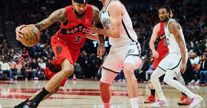 Raptors beat Nets 119-109 for 7th straight win, 11th in 12 games