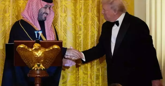 Trump welcomes Saudi Crown Prince Mohammed bin Salman at the White House, in photos