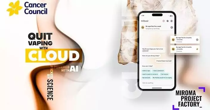 Reaching Young People with Real-Time, Human-Centred Support: Cancer Council to Launch AI for Youth Vaping Cessation