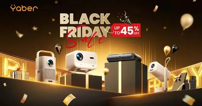 Yaber Unveils Record-Breaking Black Friday Deals Across Its Full Projector Lineup