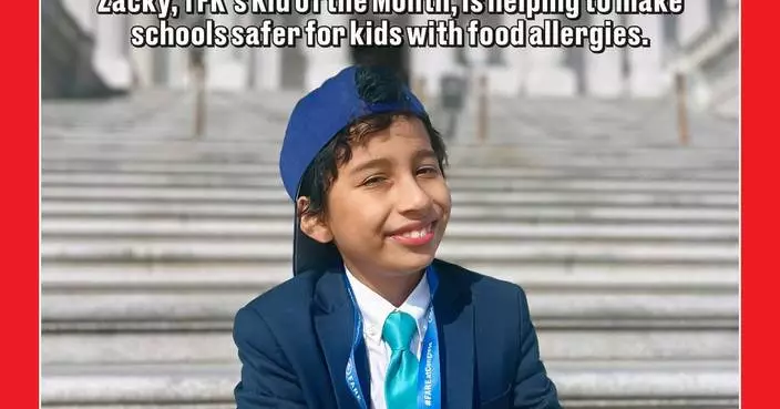 TIME for Kids Features Zacky Muñoz on the Front Cover for Allergy Action, Recognizing His National Leadership in Advancing School Allergy Safety and Youth Public Health Advocacy
