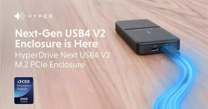 Hyper Unveils HyperDrive Next USB4 V2 M.2 PCIe Enclosure: The Next Generation of High-Speed Modular Storage and Expansion