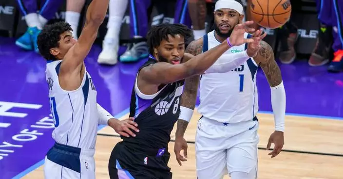 George scores 37, Marklkanen adds 33 as Jazz top Mavericks in OT despite Flagg's career-high 42