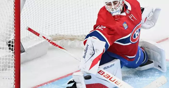 Jacob Fowler has 1st NHL shutout, Canadiens send Penguins to 8th straight loss with 4-0 win
