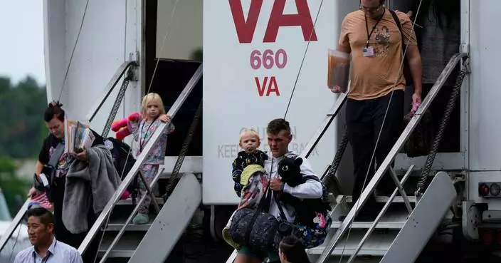 South African immigration authorities raid a US refugee processing center