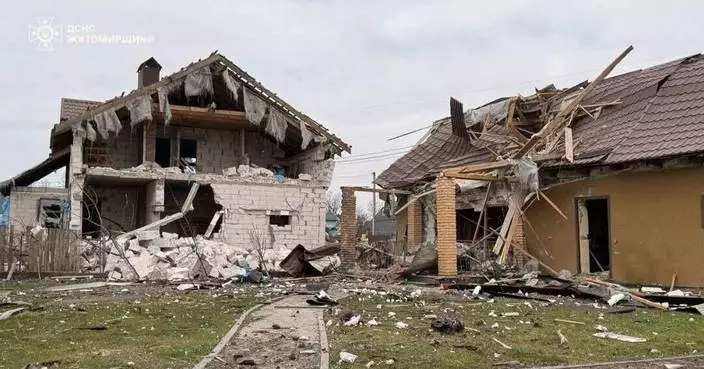 Major Russian drone and missile attack on Ukraine kills at least 3 people and cuts power