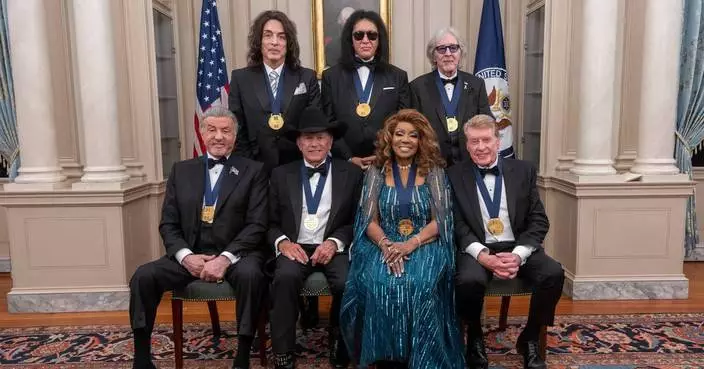 Trump says he&#8217;s hosting the Kennedy Center Honors recognizing Stallone, Kiss, Gaynor and others