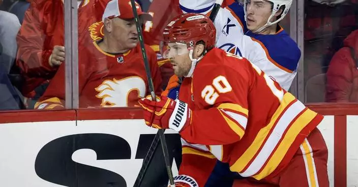 Blake Coleman scores late as Flames edge Oilers 3-2