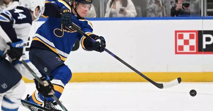 J.T. Miller scores in OT to give Rangers 2-1 win over Blues