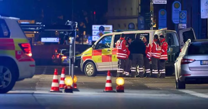 A car crashes into a bus stop in Germany and injures 3 people
