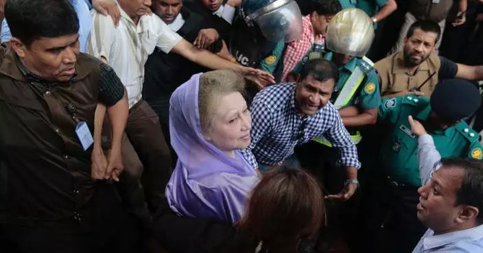 Huge crowds join funeral prayers for former Prime Minister Khaleda Zia in Bangladesh