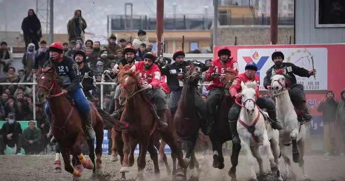Photos capture Afghanistan’s traditional buzkashi tournament near Kabul