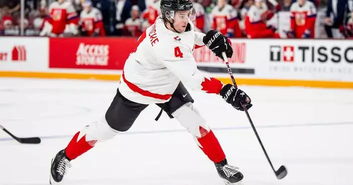 Zayne Parekh scores twice and Canada tops Czechia this time around at World Juniors