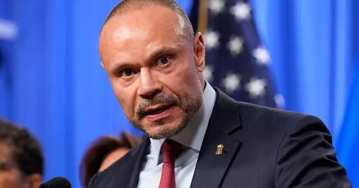 FBI Deputy Director Dan Bongino says he plans to resign next month as bureau's No 2 official