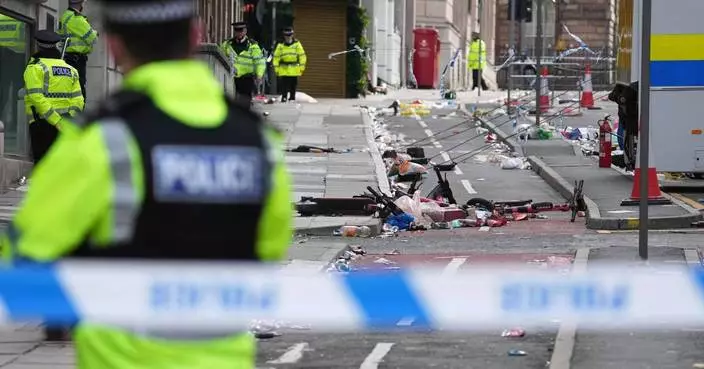 Driver who rammed through crowd at Liverpool soccer parade sentenced to over 21 years