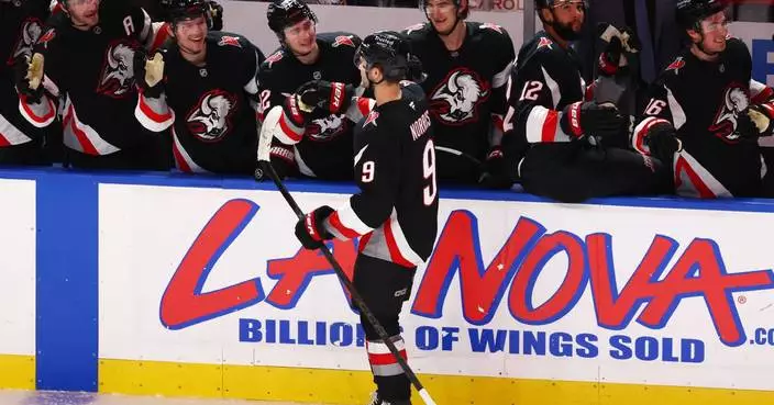 Josh Norris gets deciding goal in shootout as Sabres beat Islanders 3-2 for 5th straight win