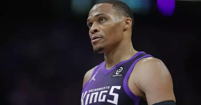 Westbrook passes Magic Johnson for 7th place in career assists as Kings beat Mavericks 113-107