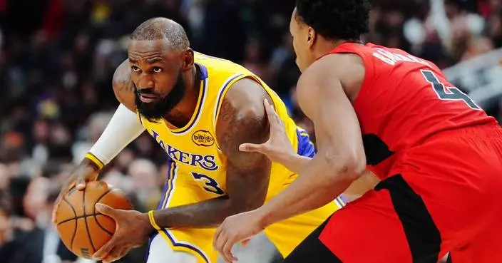 Lakers without both LeBron James and Luka Doncic for matchup with Celtics