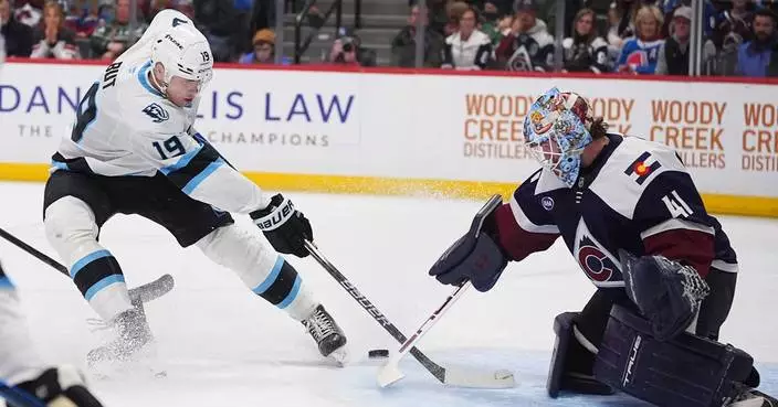 Scott Wedgewood makes 32 saves and Avalanche beat Mammoth 1-0 for 6th straight win