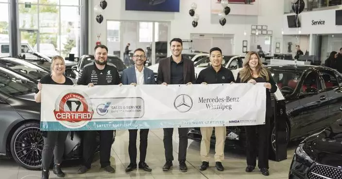 Mercedes-Benz Winnipeg Achieves Milestone as S2SA’s 100th SAFE Work Certified Company