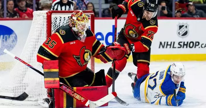 Ottawa goalie Linus Ullmark is taking a leave of absence for personal reasons