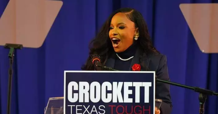 Democratic Rep. Jasmine Crockett announces US Senate bid in Texas, tells Trump 'I'm coming for you'