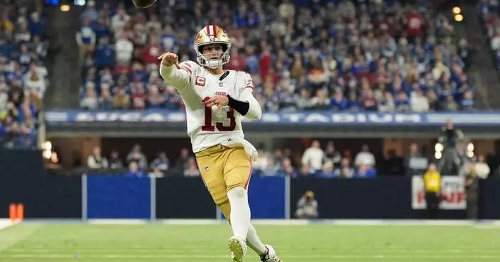 49ers clinch playoff spot, look for home-field advantage after dominant win over Colts