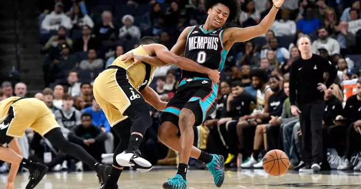 CJ McCollum, Kyshawn George lead Wizards’ second-half rally over the Grizzlies 130-122