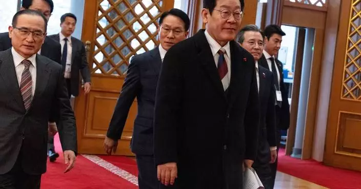 South Korean President Lee returns to presidential palace avoided by predecessor