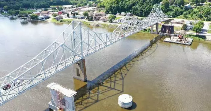 Implosion will take down a nearly century-old Mississippi River bridge