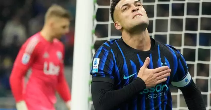 Inter beats Como 4-0 to move atop Serie A. Fiorentina remains winless