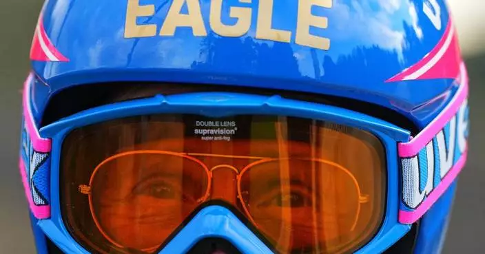 ‘Eddie the Eagle’ transitions from Olympic ski jumper to actor, in photos