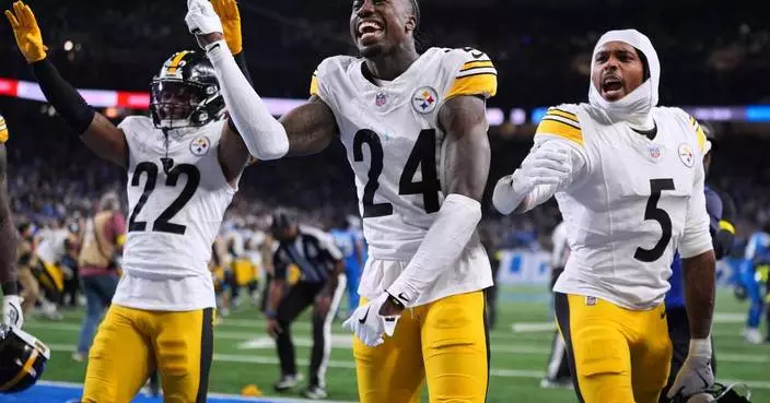 Steelers outlast Lions 29-24 in wild finish when penalty on St. Brown negates Goff’s winning TD