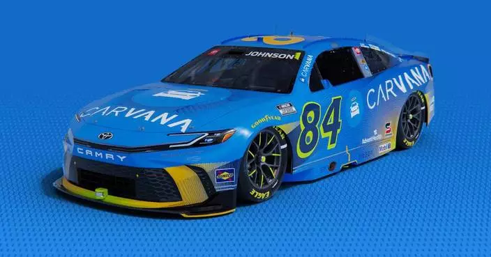 Carvana and Jimmie Johnson Unveil 2026 Daytona 500 Paint Scheme