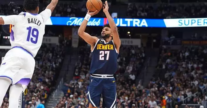 Nuggets jump out to a 19-0 lead and rout the Jazz 135-112
