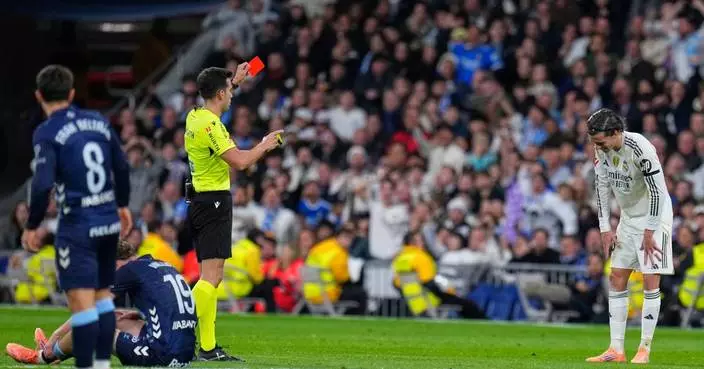 Real Madrid trio suspended 2 matches for behavior toward referees in league match